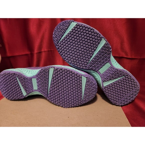 Nautilus Womens Size 9.5W Purple Work Safety Shoe N2157 Steel Toe Slip Resistant - Picture 7 of 7